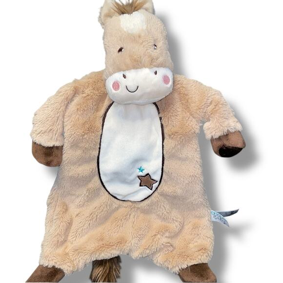 Douglas Baby Star Pony Sshlumpie Lovey Security Blanket Plush 1461 Nursery 19" - Picture 2 of 13